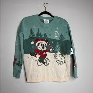 Mickey Mouse Disneyland holiday sweater
